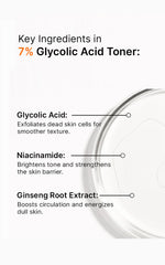 Glycolic Acid 7% Exfoliating Toner