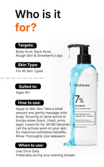 7% AHA/BHA Exfoliating Body Wash