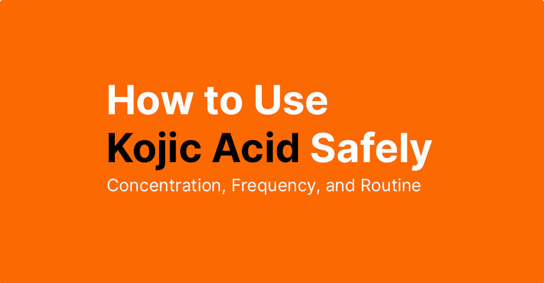 How to Use Kojic Acid Safely