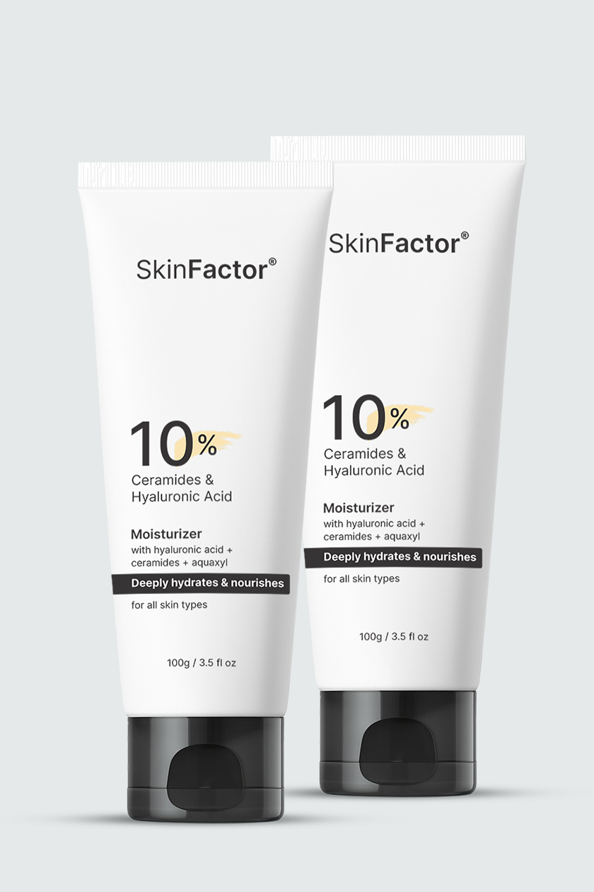10% Ceramides & HA Moisturizer Combo