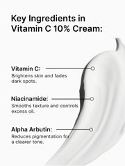 10% Vitamin C Face Cream Ingredients