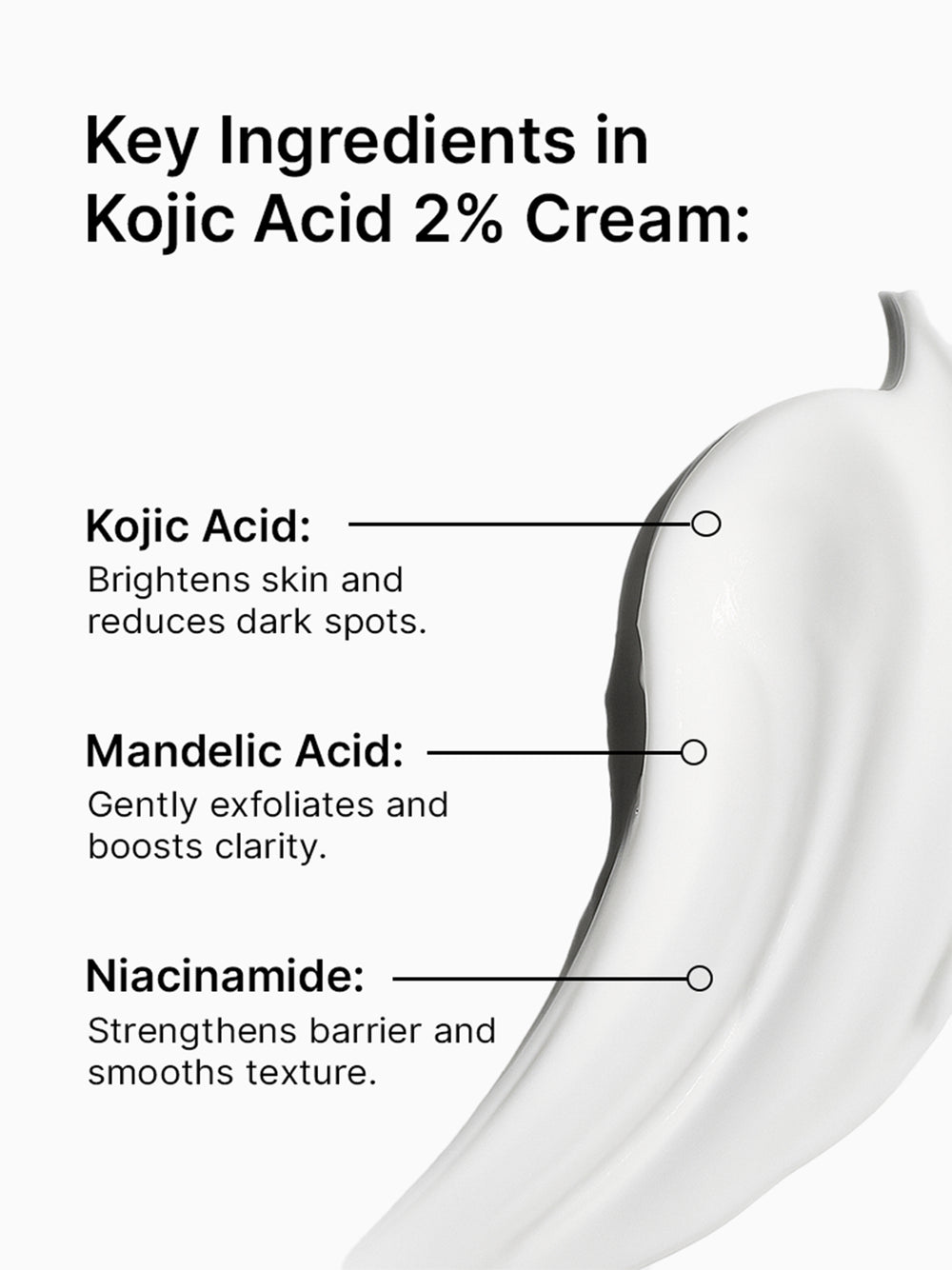 2% Kojic Acid Face Cream Ingredients