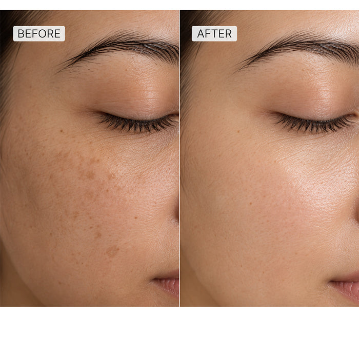 Before and after results