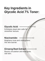 Glycolic Acid 7% Exfoliating Toning Solution Combo