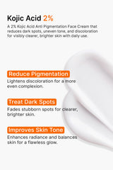 Kojic Acid 2% Face Cream Benefits