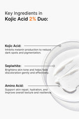 Kojic Acid Anti Pigmentation Duo Ingredients