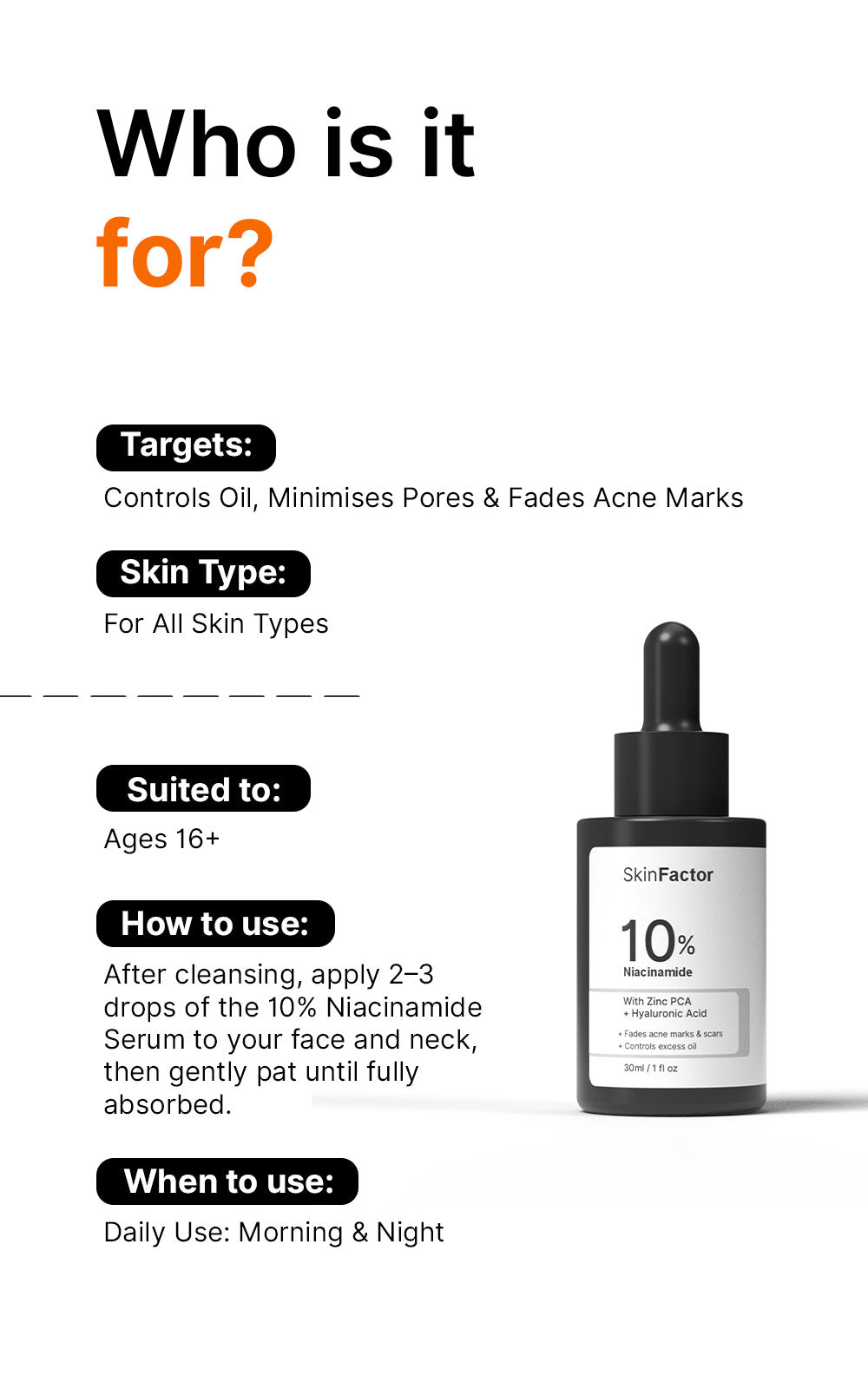 10% Niacinamide Serum