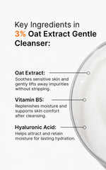 3% Oat Extract Gentle Cleanser