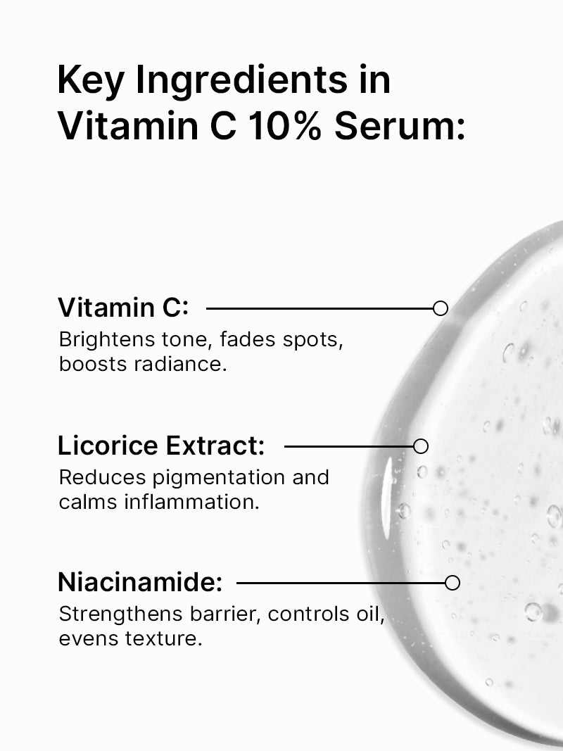 10% Vitamin C Serum Ingredients