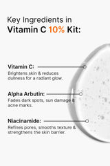 Vitamin C Skin Britghtening Kit Ingredients